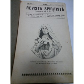 REVISTA SPIRITISTA - anii 1926-1929 - 30 numere